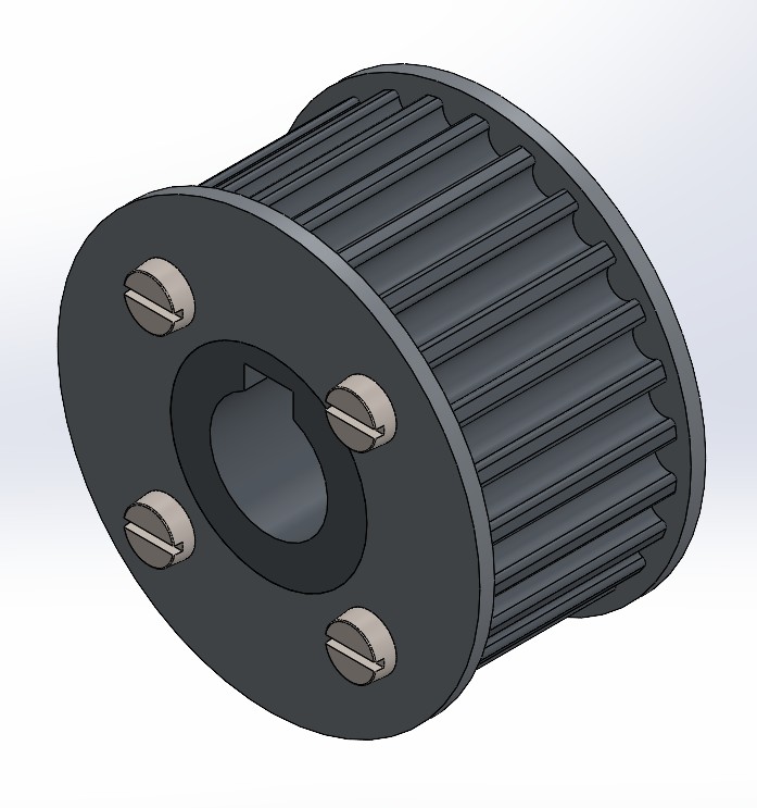 正时皮带轮_26齿_ 5米齿距